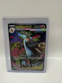 Mega Charizard X Ex 109/094 Phantasmal Flames Pokemon Card - Image 1