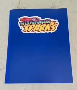 POKEMON Surging Sparks Complete Base Set w/ Reverse Holo & Binder - 358 Cards NM - Image 1