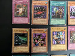 Yughio Vintage 1996 1st Edition Card Lot 24 Cards MP-HP Condition - Image 2