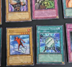Yughio Vintage 1996 1st Edition Card Lot 24 Cards MP-HP Condition - Image 5