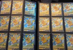 Pikachu V SWSH143 Celebrations 25th Anniversary Promo Full Art Pokemon Card LP - Image 1