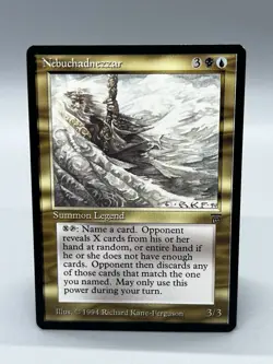 Nebuchadnezzar Legends Regular MTG LP Magic Card - Image 1