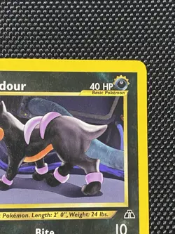 Houndour 39/75 Neo Discovery Uncommon WOTC Vintage Pokemon Card LP/NM - Image 4