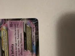 Pokemon M Mega Mewtwo EX Ultra Rare Holo TCG Card 64/162 XY Breakthrough - Image 2