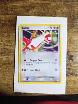 Pokemon Latias Trainer Kit 1: Latias Latios Card 4/10 Holo EX - Image 1