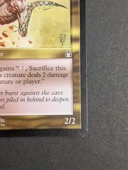 MTG Card - 1x Acidic Sliver - Stronghold - NM/LP Vintage - Magic The Gathering - Image 5