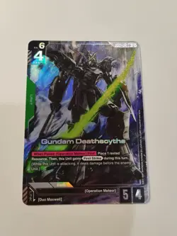 Gundam Card Game Gundam Deathscythe GD01-025 LR+ - Image 1