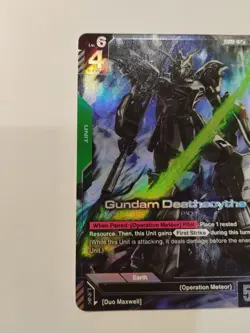 Gundam Card Game Gundam Deathscythe GD01-025 LR+ - Image 2