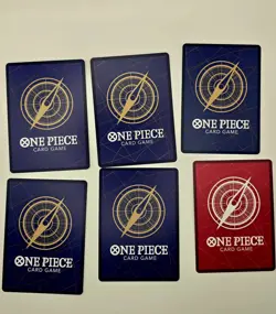 Bandai One Piece Card Game Monkey.D.Luffy Foil 6 Cards ST10 OP03 NM condition - Image 2