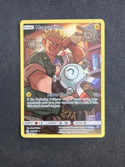 Magnemite 242/236 Cosmic Eclipse Pokemon card Ultra Secret Illustration Rare - Image 1
