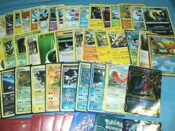 Large Collection Of 49 Nintendo Pokemon Trading Cards & 35 Sleeves. - Image 4