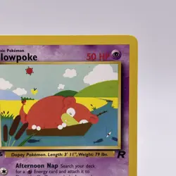 1st Edition Slowpoke 67/82 - Team Rocket - Pokemon Card - Image 5