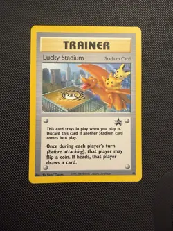 Pokemon Lucky Stadium Trainer Black Star Promo 41 Pokemon Card Near Mint - Image 1