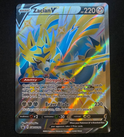 Pokemon Card Zacian V SWSH292 Sword & Shield Black Star Promo (NM) - Image 1