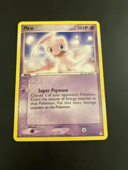 Mew - (Non-Holo DVD Promo) 111/110 Miscellaneous Cards & Products Regular - Image 1