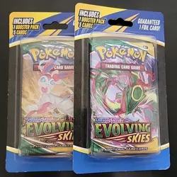 Pokemon TCG Blister Evolving Skies Booster Pack W/5 Cards SUPER RARE!!! - Image 2