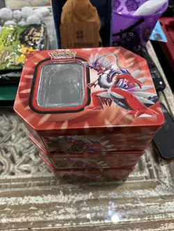 Pokemon TCG - Paldea Legends Tin Koraidon EX EMPTY NO CARDS - Image 1