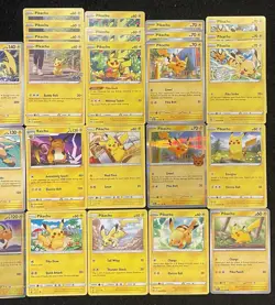 Pokemon Tcg Pikachu Card Lot (24) + Raichu - SM, SWSH, SV - Many Sets - Image 4