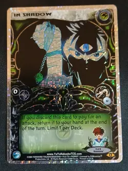 Yu Yu Hakusho TCG CCG In Shadow G2 1st Edition Exile NM Card - Image 1