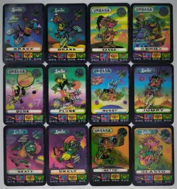 SPACIX lenticular card complete set URBANA 12/12 Sprite Coke Trema 1996 - Image 1