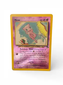Mew 1995-2001 Reverse Holo 1/18 Pokemon Card 30 Hp Promo LP/MP - Image 1
