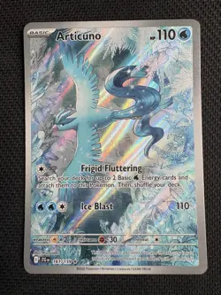 Articuno 161/159 Sv09 Journey Together Holo Rare Full Art 2025 Pokemon Card NM - Image 1
