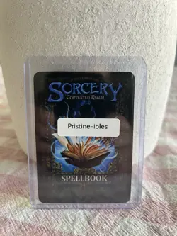 Sorcery Contested Realm Spire Lich Pre Alpha Sample Card! NM - Image 2