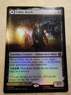 Eddie Brock - #55 Foil - Marvel's Spider-Man - Mtg - Image 1