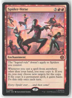 Spider-Verse M Marvel's Spider-Man 93 NM Non-Noil - Image 1