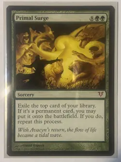 MTG Magic the Gathering Primal Surge (189/252) Avacyn Restored LP - Image 1