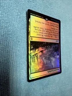 MtG Wooded Foothills x1 Khans of Tarkir M/NM #249 Foil - Image 4