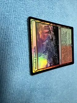 MtG Wooded Foothills x1 Khans of Tarkir M/NM #249 Foil - Image 5