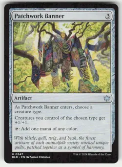 Bloomburrow Patchwork Banner Expansion/Uncommon - Image 1