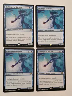 4x Harbinger Of The Seas - Modern Horizons 3 - MH3 - Near Mint - MTG - Image 1
