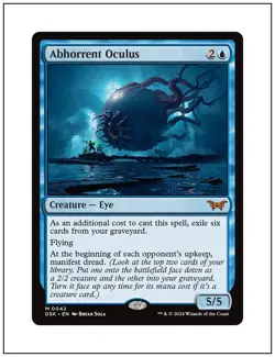 1x Abhorrent Oculus, Magic the Gathering, MTG NM - Image 1