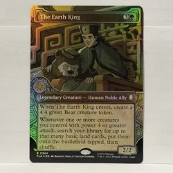 The Earth King - #344 Foil (Showcase) Avatar: The Last Airbender - Mtg - Image 1