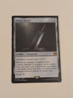 Buster Sword Final Fantasy Regular - Image 1