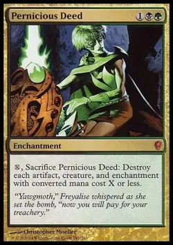 Pernicious Deed ~ Conspiracy [ Excellent ] [ Magic MTG ] - Image 1