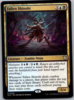 Fallen Shinobi - Commander: Outlaws of Thunder Junction (226) | NM | [OTC] - Image 1