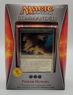 MTG Power Hungry Commander Deck 2013 Factory Sealed New English - Image 1