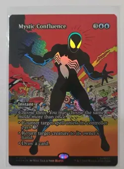 0012 Mystic Confluence - Spider-Man - Marvel Universe - FOIL - Showcase - MTG - Image 1