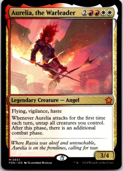 Aurelia, the Warleader M Foundations 651 NM - Image 1