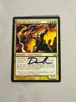 MTG Skarrgan Skybreaker Artist Proof and Signature Signed Scott - Image 1