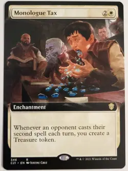 MTG Monologue Tax (Extended Art) - 346 NM - Image 1