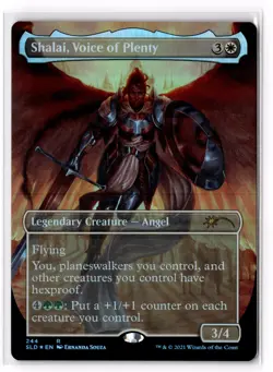 Shalai, Voice of Plenty 244 Secret Lair Drop Series Foil NM - Image 1