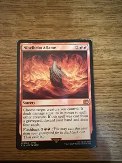 Nibelheim Aflame Final Fantasy M 0146 Magic The Gathering MTG - Image 1