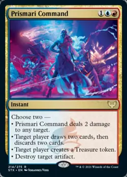 Prismari Command x1 1x Strixhaven NM MTG - Image 1