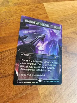Torment of Hailfire - SECRET LAIR FOIL - NM - MTG - Image 2
