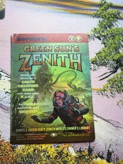 Green Sun’s Zenith Edge of Eternities Rare Foil Version! Amazing Art! - Image 3