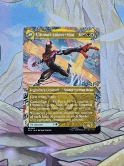 Magic The Gathering Spider-Man Miles Morales Ultimate Spider-Man M 0211 MTG NM - Image 2